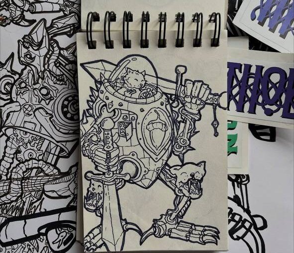 Sketchbook · Catbots